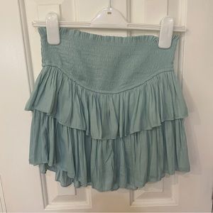 Mustard Seed blue skirt